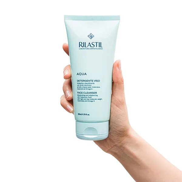 Sữa Rửa Mặt Dưỡng Ẩm Rilastil Aqua Face Cleanser 200ml - Sữa Rửa Mặt - Vua Hàng Hiệu