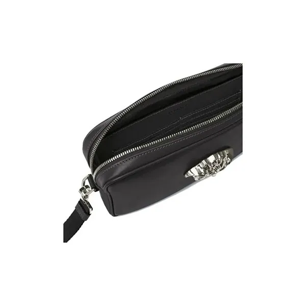 Túi Cầm Tay Nam Versace Medusa Plaque Clutch Bag DP88507DVT8ME-1B00E Màu Đen