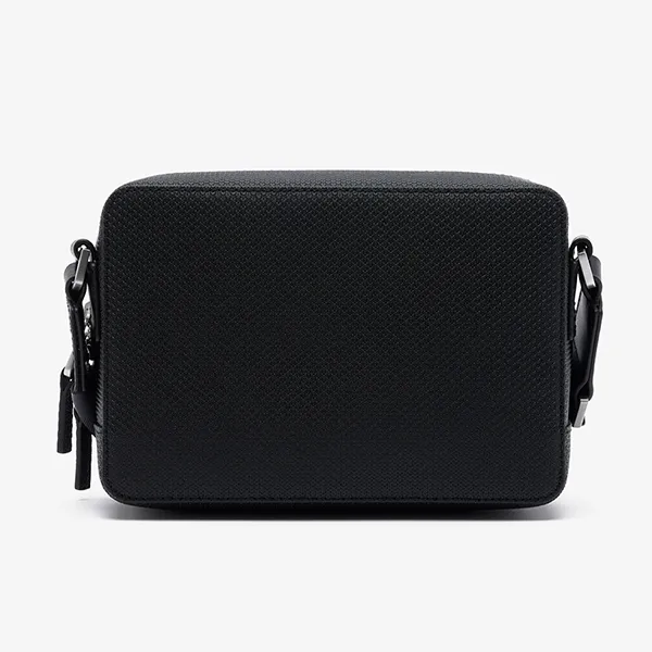 Túi Đeo Chéo Lacoste Chantaco Leather Mini Satchel NU4393CE 000 Màu Đen
