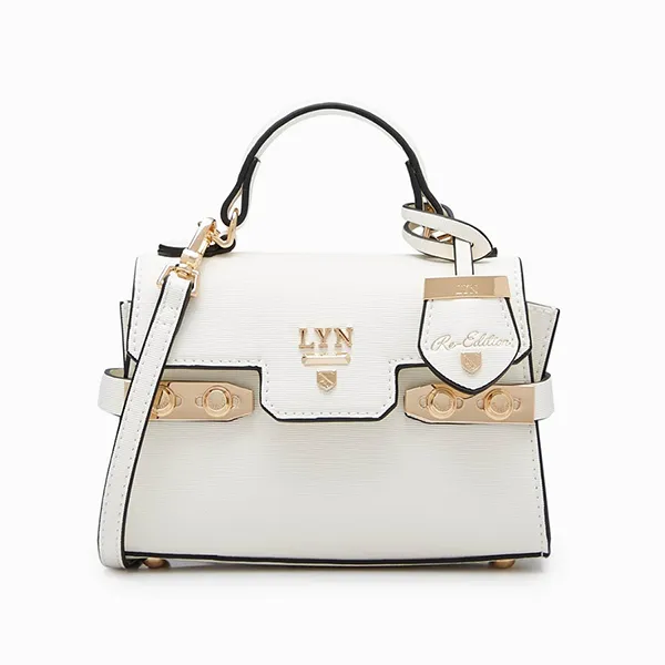Túi Đeo Chéo Lyn Fineness Reedition XS Handbags LL22WBF299 Màu Trắng