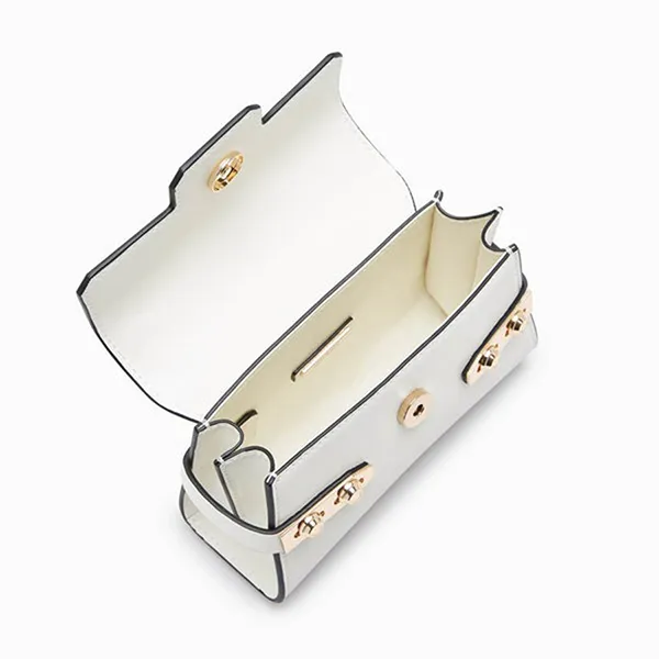 Túi Đeo Chéo Lyn Fineness Reedition XS Handbags LL22WBF299 Màu Trắng