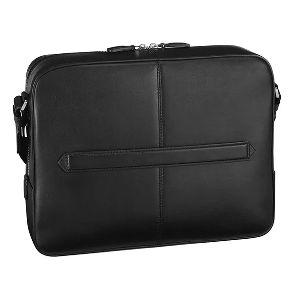 Túi Đeo Chéo Nam Montblanc Meisterstuck Urban Zip Top Cross Body Bag Màu Đen