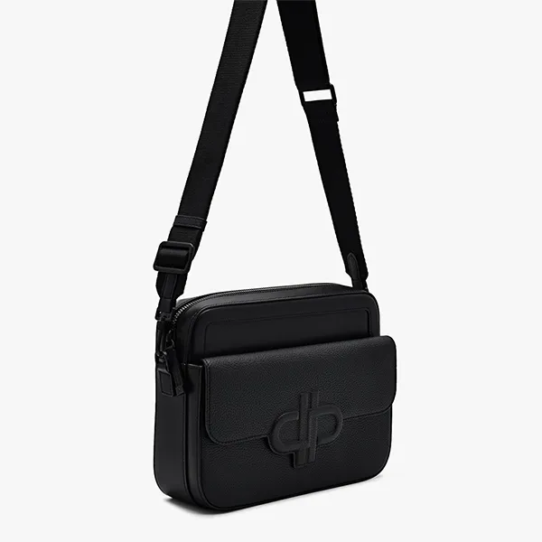 Túi Đeo Chéo Nam Pedro Icon Leather Sling Bag PM2-25210237 Màu Đen