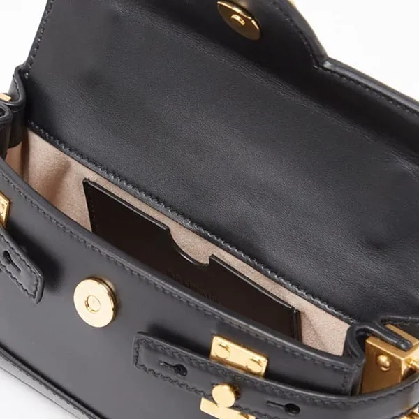 Túi Đeo Chéo Nữ Balmain B-Buzz 19 Bag Màu Đen