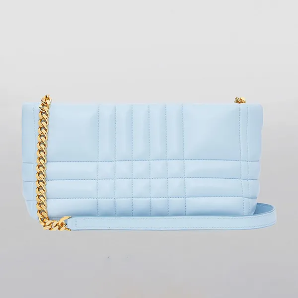 Túi Đeo Chéo Nữ Burberry BBR Small Lola Shoulder Bag Màu Xanh Pastel