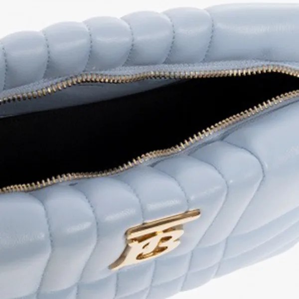 Túi Đeo Chéo Nữ Burberry BBR Small Lola Shoulder Bag Màu Xanh Pastel