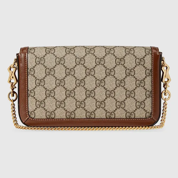 Túi Đeo Chéo Nữ Gucci Horsebit 1955 Mini Bag 752002 92TCG 8563 Màu Nâu Be - Túi xách - Vua Hàng Hiệu