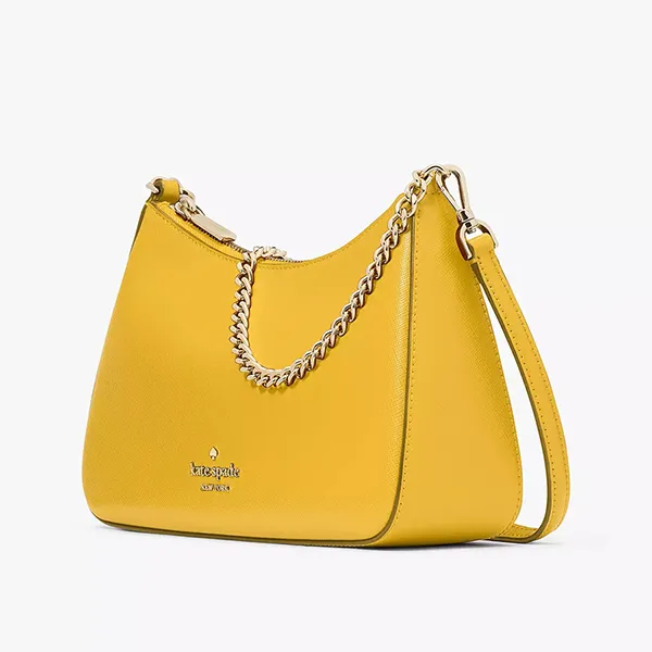 Túi Đeo Chéo Nữ Kate Spade Madison Saffiano Leather Convertible Crossbody KC439 Daffodil Màu Vàng