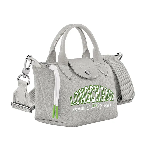 Túi Đeo Chéo Nữ Longchamp Le Pliage Collection Small Grey Màu Xám - Túi xách - Vua Hàng Hiệu
