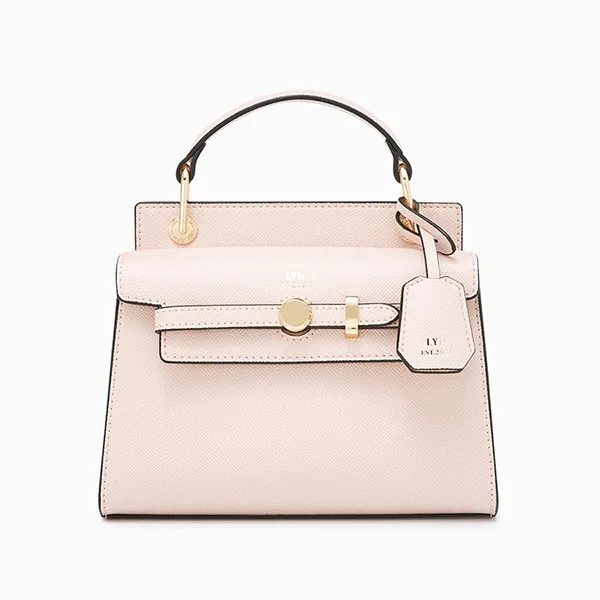 Túi Đeo Chéo Nữ Lyn Anderson Top Handle S Handbags LL24CBS055 Màu Hồng Nhạt