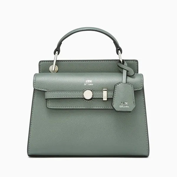 Túi Đeo Chéo Nữ Lyn Anderson Top Handle S Handbags LL24CBS055 Màu Xanh
