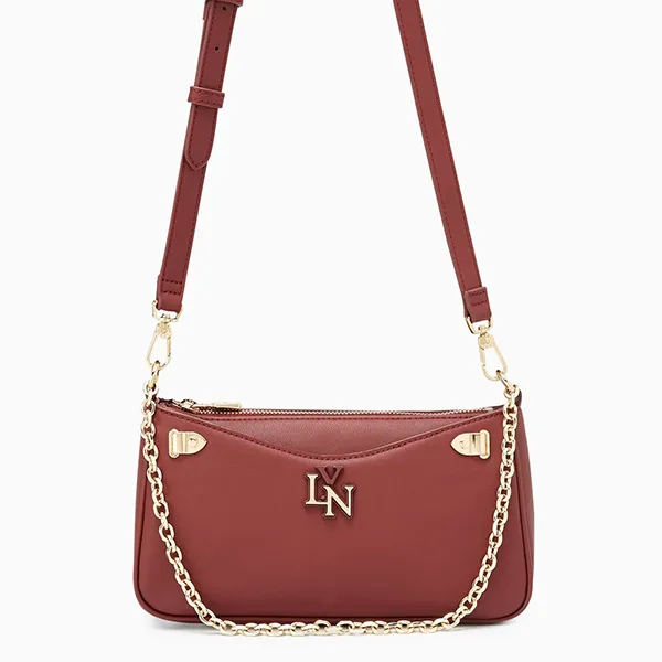Túi Đeo Chéo Nữ Lyn Phalos S Shoulder Bags LL24FBS044 Red Màu Đỏ Đô