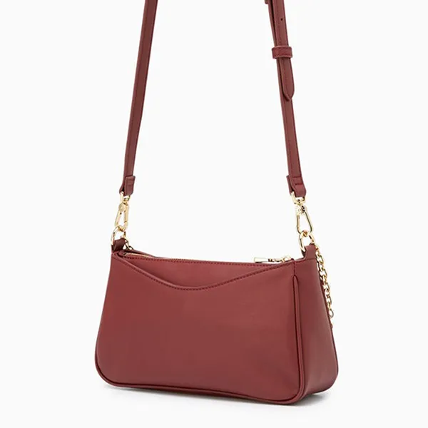 Túi Đeo Chéo Nữ Lyn Phalos S Shoulder Bags LL24FBS044 Red Màu Đỏ Đô