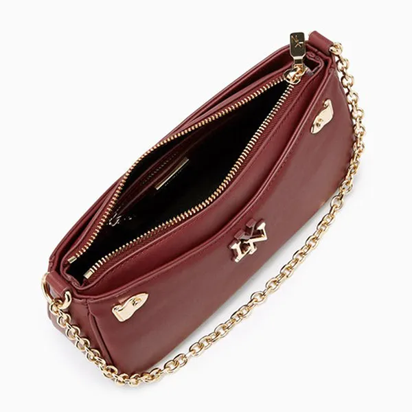 Túi Đeo Chéo Nữ Lyn Phalos S Shoulder Bags LL24FBS044 Red Màu Đỏ Đô