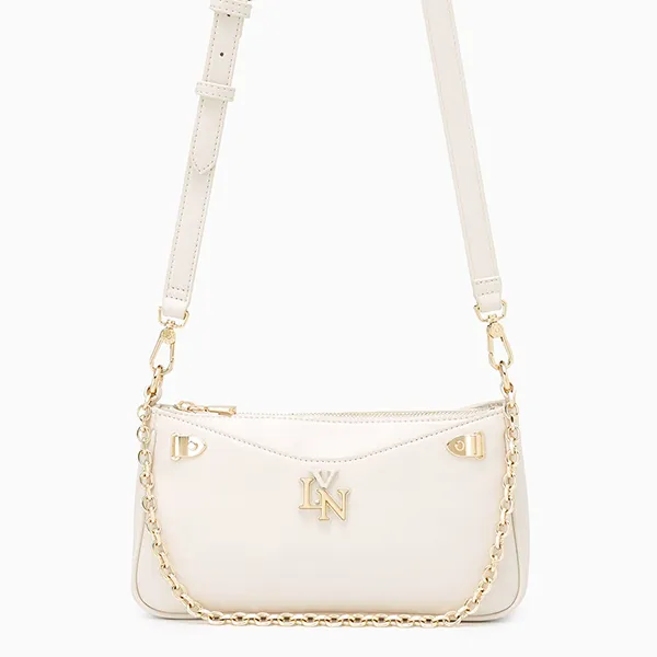 Túi Đeo Chéo Nữ Lyn Phalos S Shoulder Bags LL24FBS044 White Màu Trắng