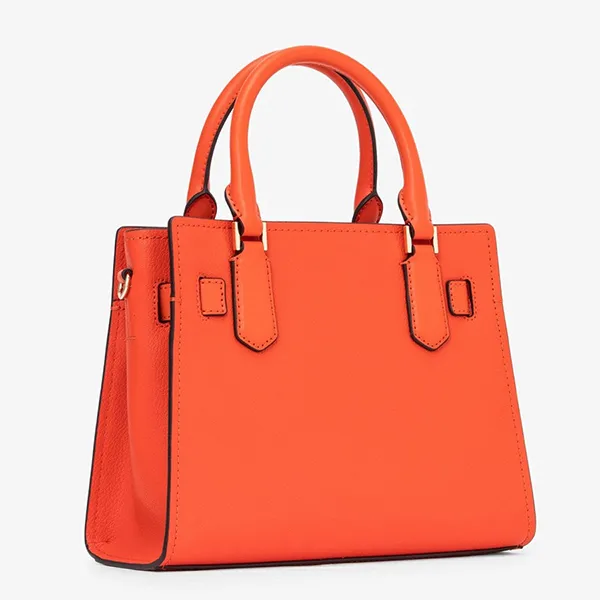 Túi Đeo Chéo Nữ Michael Kors MK Hamilton Small Crossbody Bag 35T1GHMS1L623 Màu Cam - Túi xách - Vua Hàng Hiệu