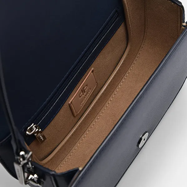 Túi Đeo Chéo Nữ Pedro Icon Fabric Shoulder Bag PW2-75210151-5 Màu Xanh Navy