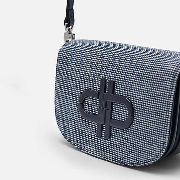 Túi Đeo Chéo Nữ Pedro Icon Fabric Shoulder Bag PW2-75210151-5 Màu Xanh Navy