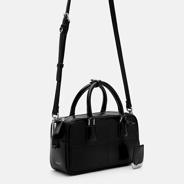 Túi Đeo Chéo Nữ Pedro Seren Bowling Bag Black PW2-65060007_BLACK Màu Đen - Túi xách - Vua Hàng Hiệu