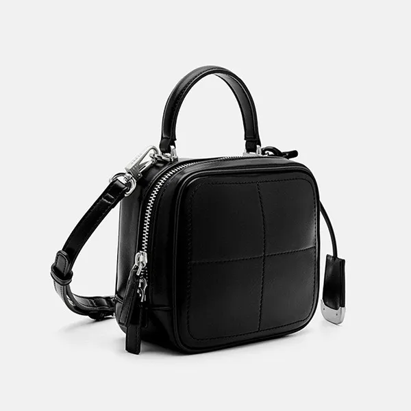 Túi Đeo Chéo Nữ Pedro Seren Mini Shoulder Bag Black PW2-75060116 Màu Đen - Túi xách - Vua Hàng Hiệu