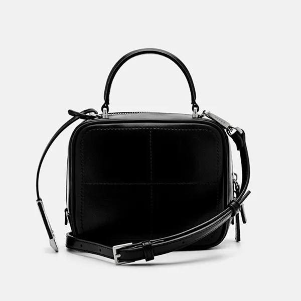 Túi Đeo Chéo Nữ Pedro Seren Mini Shoulder Bag Black PW2-75060116 Màu Đen - Túi xách - Vua Hàng Hiệu