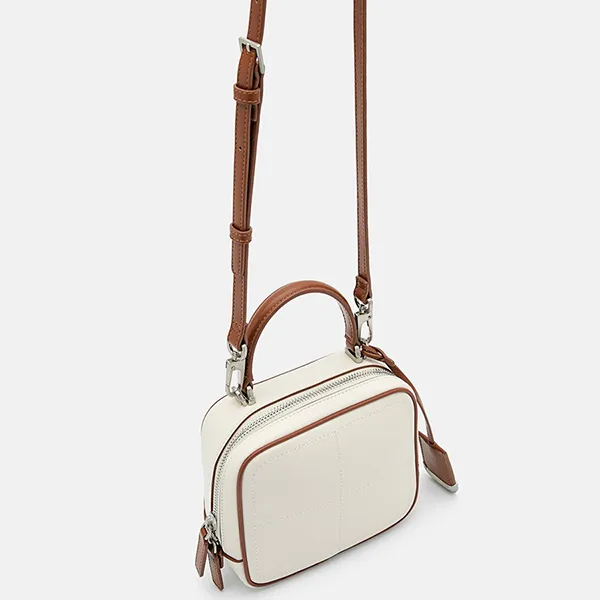 Túi Đeo Chéo Nữ Pedro Seren Mini Shoulder Bag Chalk PW2-75060116 Màu Trắng