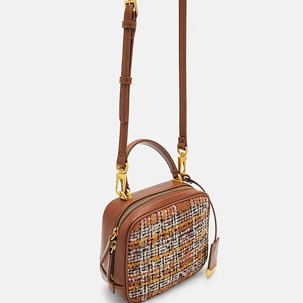 Túi Đeo Chéo Nữ Pedro Seren Mini Shoulder Bag Multi PW2-75060116 Màu Nâu