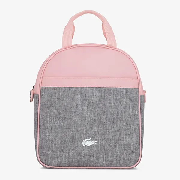 Túi Đeo Chéo Trẻ Em Lacoste Crikey Colorblock Nymphea Gris Chine NH4320PF M32 Màu Hồng Xám