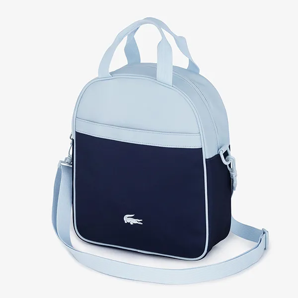 Túi Đeo Chéo Trẻ Em Lacoste Crikey Colorblock Ruisseau Marine NH4320PF M31 Màu Xanh