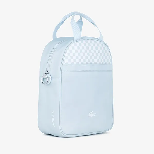 Túi Đeo Chéo Trẻ Em Lacoste Kids Crossbody Bag NH4317P M29 Màu Xanh Da Trời