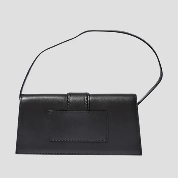 Túi Đeo Vai Nữ Jacquemus Le Bambino Long Flap Bag 221BA013-3060 Màu Đen
