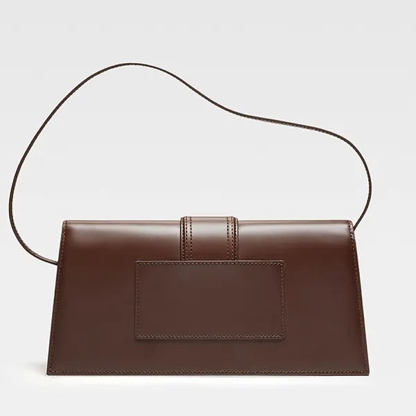 Túi Đeo Vai Nữ Jacquemus Le Bambino Long Flap Bag 221BA013-3100 Màu Nâu