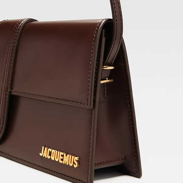 Túi Đeo Vai Nữ Jacquemus Le Bambino Long Flap Bag 221BA013-3100 Màu Nâu
