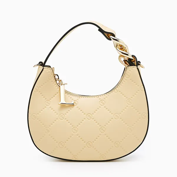 Túi Đeo Vai Nữ Lyn Minky Top Handle Handbags LL24CBF045 Yellow Màu Vàng
