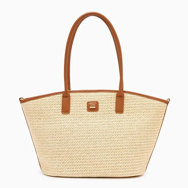 Túi Tote Nữ Lyn Rochelle Basket Handbags LL24CBF108 Màu Be Nâu - Túi xách - Vua Hàng Hiệu