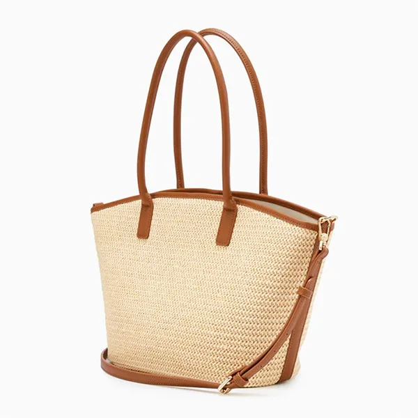 Túi Tote Nữ Lyn Rochelle Basket Handbags LL24CBF108 Màu Be Nâu - Túi xách - Vua Hàng Hiệu