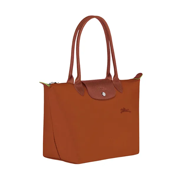 Túi Xách Nữ Longchamp Le Pliage Cognac M Bag Brown Recycled Canvas L2605919504 Màu Nâu - Túi xách - Vua Hàng Hiệu