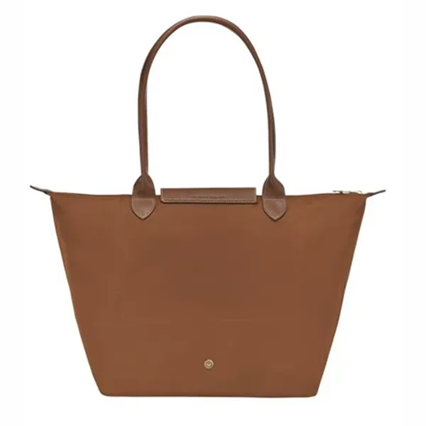 Túi Xách Nữ Longchamp Le Pliage Large Beige With Handle Cognac L1899919504 Màu Nâu - Túi xách - Vua Hàng Hiệu
