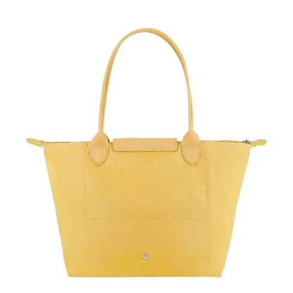 Túi Xách Nữ Longchamp Le Pliage Large Beige With Handle Mais Màu Vàng - Túi xách - Vua Hàng Hiệu