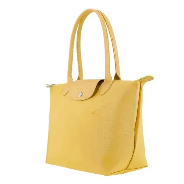 Túi Xách Nữ Longchamp Le Pliage Large Beige With Handle Mais Màu Vàng - Túi xách - Vua Hàng Hiệu