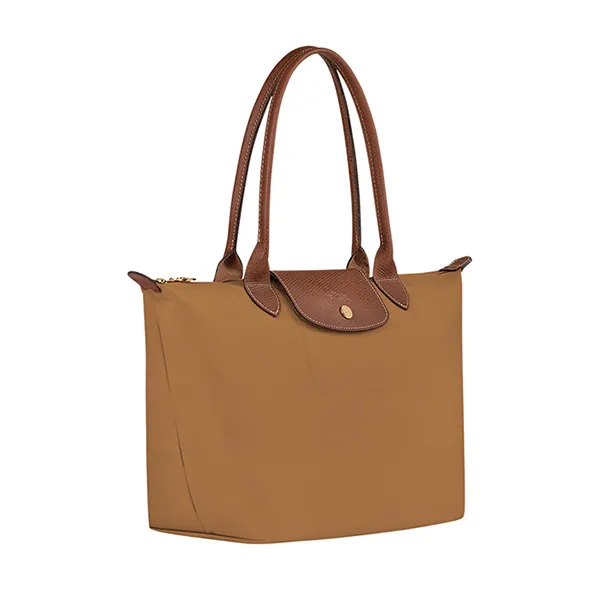 Túi Xách Nữ Longchamp Le Pliage Original M Bag Chamois Recycled Canvas L2605089P86 Màu Nâu