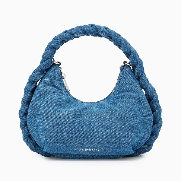 Túi Xách Nữ Lyn Croft Top Denim Version Handbags LL24FBF056 Màu Xanh Denim