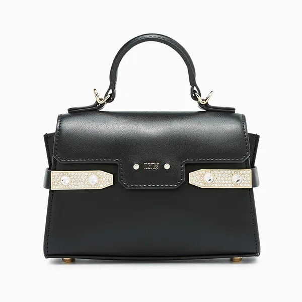 Túi Xách Nữ Lyn Fineness Karat Top XS Handbags LL24SBS014 Màu Đen
