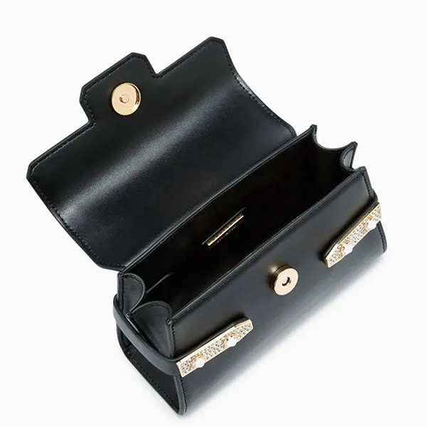 Túi Xách Nữ Lyn Fineness Karat Top XS Handbags LL24SBS014 Màu Đen