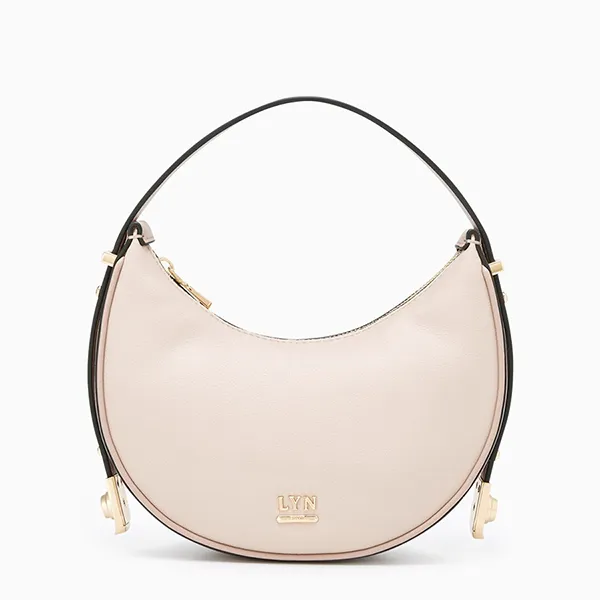 Túi Xách Nữ Lyn Finery M Shoulder Bags LL24FBS144 Grey Màu Xám Nâu