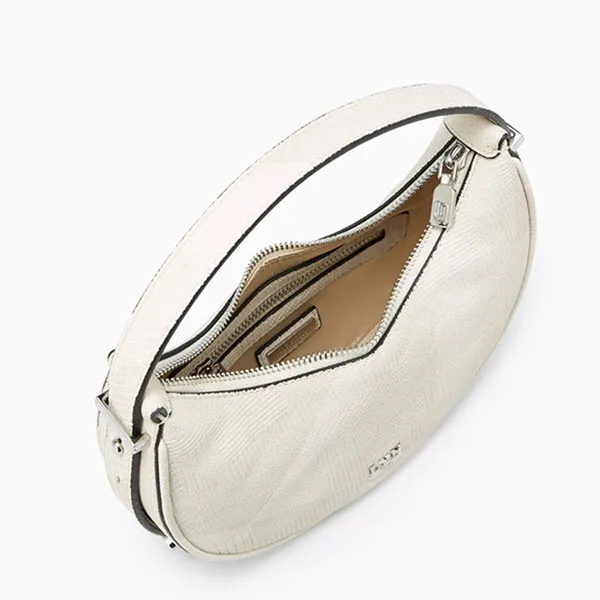 Túi Xách Nữ Lyn Finery M Shoulder Bags LL24FBS144 Ivory Màu Trắng Ngà