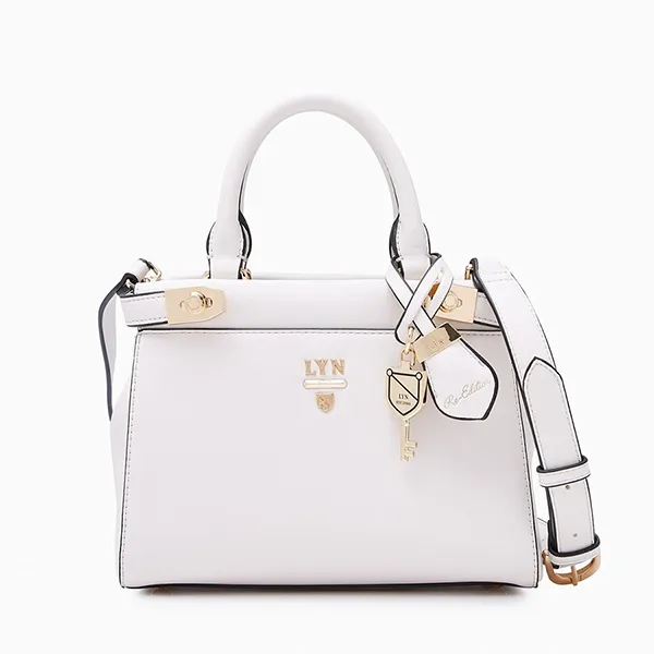 Túi Xách Nữ Lyn Flawless Top Handle S Handbags LL24FBS123 Màu Trắng