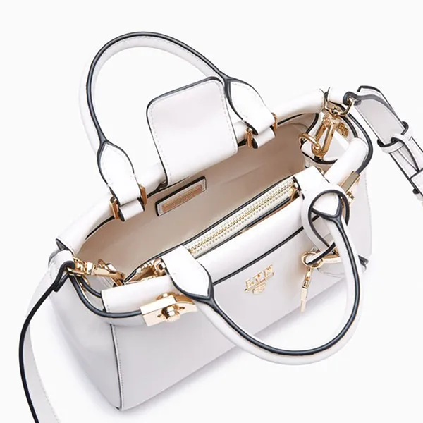 Túi Xách Nữ Lyn Flawless Top Handle S Handbags LL24FBS123 Màu Trắng