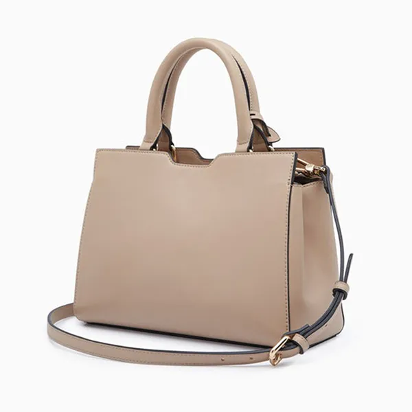Túi Xách Nữ Lyn Galactiga M Handbags LL24CBS240 Màu Be Đậm