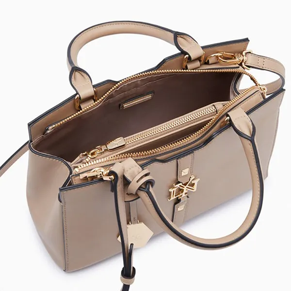 Túi Xách Nữ Lyn Galactiga M Handbags LL24CBS240 Màu Be Đậm